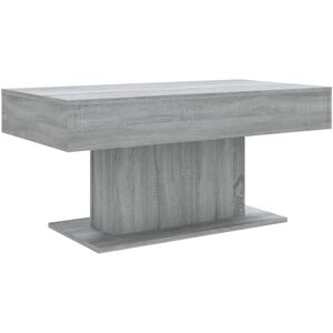 vidaXL Grey Sonoma Coffee Table - Coffee Table vidaXL Grey Sonoma Coffee Table - Coffee Table