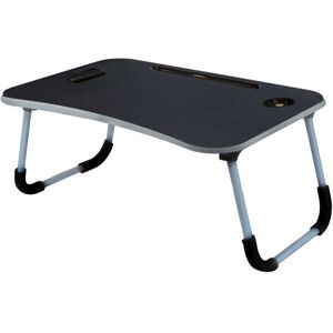 Unbranded (Black Brushed) Laptop Table Stand FoldingDesk Bed Computer Unbranded (Black Brushed) Laptop Table Stand FoldingDesk Bed Computer