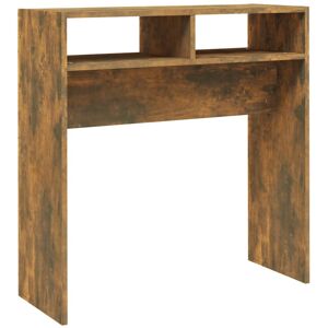 (smoked oak) vidaXL Console Table Hallway Accent Couch Table End Side Table Engi (smoked oak) vidaXL Console Table Hallway Accent Couch Table End Side Table Engi