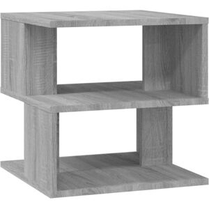 (Grey sonoma) vidaXL Side Table Engineered Wood Living Room Couch End Table Mult (Grey sonoma) vidaXL Side Table Engineered Wood Living Room Couch End Table Mult