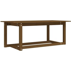 (Honey brown, 110 x 55 x 45 cm) vidaXL Solid Wood Pine Coffee Table Multi Colour (Honey brown, 110 x 55 x 45 cm) vidaXL Solid Wood Pine Coffee Table Multi Colour