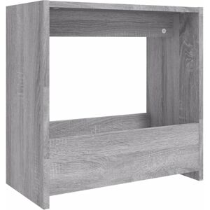 (grey sonoma) vidaXL Side Table Chipboard Magazine Rack Coffee Couch Table Multi (grey sonoma) vidaXL Side Table Chipboard Magazine Rack Coffee Couch Table Multi