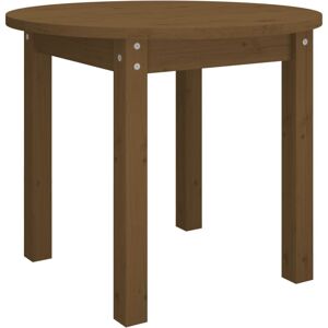 (honey brown, Ã? 55 x 45 cm) vidaXL Solid Wood Pine Coffee Table End Table Multi (honey brown, Ã? 55 x 45 cm) vidaXL Solid Wood Pine Coffee Table End Table Multi