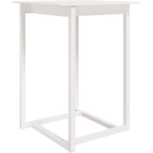 (White, 80 x 80 x 110 cm) vidaXL Solid Wood Pine Bar Table Desk Multi Colours 60 (White, 80 x 80 x 110 cm) vidaXL Solid Wood Pine Bar Table Desk Multi Colours 60