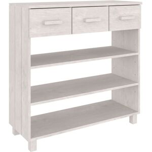 (white) vidaXL Console Table Solid Wood Pine Accent Table Hall Cabinet Multi Col (white) vidaXL Console Table Solid Wood Pine Accent Table Hall Cabinet Multi Col