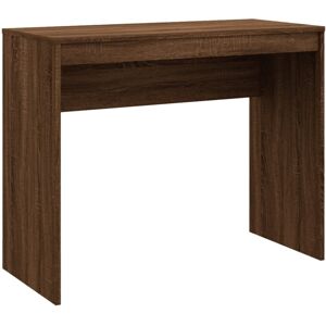 vidaXL Brown Oak Desk - Corner Computer Workstation - 90x40x72 cm vidaXL Brown Oak Desk - Corner Computer Workstation - 90x40x72 cm