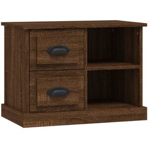 (brown oak) vidaXL Bedside Cabinet Bedside Table Nightstand Side Table Telephone (brown oak) vidaXL Bedside Cabinet Bedside Table Nightstand Side Table Telephone