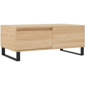 vidaXL Coffee Table Sonoma Oak - Engineered Wood - 90x50x36.5 cm vidaXL Coffee Table Sonoma Oak - Engineered Wood - 90x50x36.5 cm