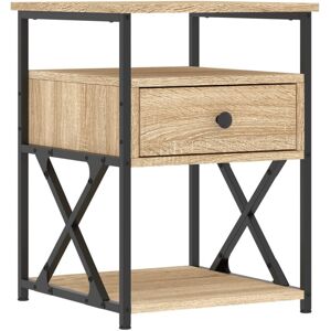 (sonoma oak) vidaXL Bedside Cabinet Bedside Table Side Table Brown Oak Engineere (sonoma oak) vidaXL Bedside Cabinet Bedside Table Side Table Brown Oak Engineere
