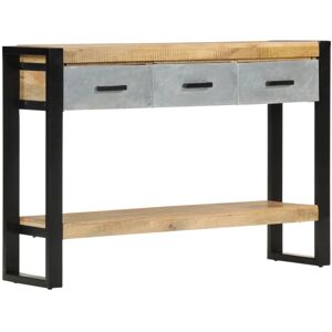 vidaXL Console Table Side Table Sofa Table Hall Table Solid Rough Wood Mango vidaXL Console Table Side Table Sofa Table Hall Table Solid Rough Wood Mango
