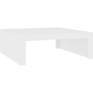 vidaXL Coffee Table White Engineered Wood Living Room Couch End Sofa Table vidaXL Coffee Table White Engineered Wood Living Room Couch End Sofa Table
