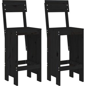 (black pine, 40 x 48.5 x 115.5 cm) vidaXL Bar Stools Garden Stool Wooden Outdoor (black pine, 40 x 48.5 x 115.5 cm) vidaXL Bar Stools Garden Stool Wooden Outdoor