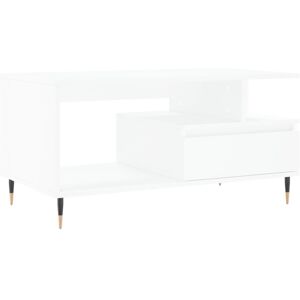 Maisonchic White Coffee Table 90x49x45 cm - Coffee Table Maisonchic White Coffee Table 90x49x45 cm - Coffee Table