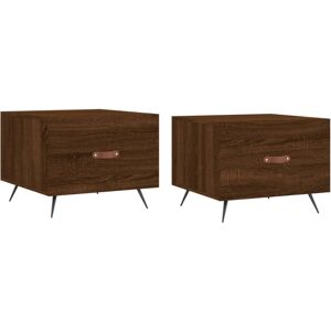 (brown oak) vidaXL Coffee Table Side Table Sofa Table Telephone Table Engineered (brown oak) vidaXL Coffee Table Side Table Sofa Table Telephone Table Engineered