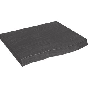 (dark grey, 60 x 50 x 6 cm) vidaXL Table Top Wooden Desk Top Dining Table Top Un (dark grey, 60 x 50 x 6 cm) vidaXL Table Top Wooden Desk Top Dining Table Top Un