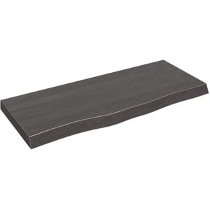 (dark grey, 100 x 40 x 6 cm) vidaXL Table Top Wooden Desk Top Dining Table Top U (dark grey, 100 x 40 x 6 cm) vidaXL Table Top Wooden Desk Top Dining Table Top U