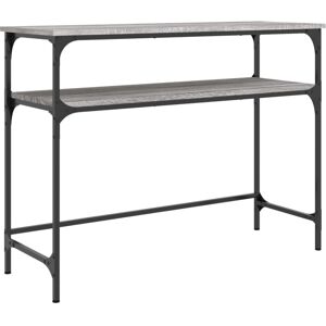(grey sonoma, 100 x 35.5 x 75 cm) vidaXL Console Table End Table Hallway Stand S (grey sonoma, 100 x 35.5 x 75 cm) vidaXL Console Table End Table Hallway Stand S