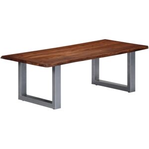 (115 x 60 x 40 cm) vidaXL Coffee Table with Live Edges Wooden Dining Table Solid (115 x 60 x 40 cm) vidaXL Coffee Table with Live Edges Wooden Dining Table Solid