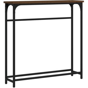(brown oak) vidaXL Console Table Side End Table Hallway Stand Sofa Table Enginee (brown oak) vidaXL Console Table Side End Table Hallway Stand Sofa Table Enginee