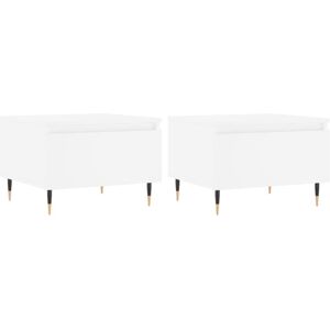 (white, 2 pcs) vidaXL Coffee Table Side Table End Accent Telephone Sofa Table En (white, 2 pcs) vidaXL Coffee Table Side Table End Accent Telephone Sofa Table En