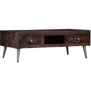 vidaXL Solid Reclaimed Wood Coffee Table 100x60x35cm Display Telephone Stand vidaXL Solid Reclaimed Wood Coffee Table 100x60x35cm Display Telephone Stand