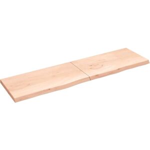 vidaXL Wooden Table Top - Solid Oak - 220x60 cm - Table Top vidaXL Wooden Table Top - Solid Oak - 220x60 cm - Table Top