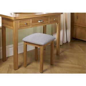 Oak Dressing table Stool Birlea Woburn Solid Wood Traditional Oak Dressing table Stool Birlea Woburn Solid Wood Traditional