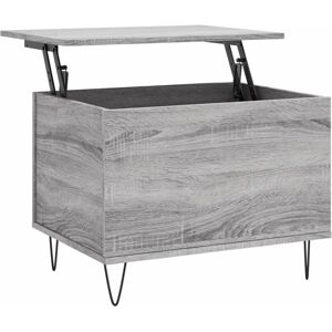 VidaXL Grey Sonoma Coffee Table - End Accent Sofa Table VidaXL Grey Sonoma Coffee Table - End Accent Sofa Table