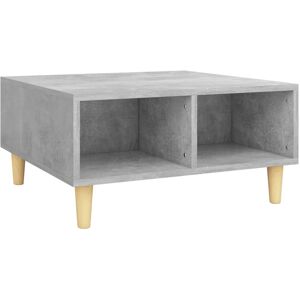 vidaXL Coffee Table Concrete Grey Engineered Wood Couch Table Indoor Furniture vidaXL Coffee Table Concrete Grey Engineered Wood Couch Table Indoor Furniture