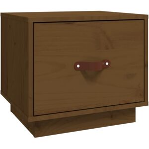 vidaXL Bedside Table Honey Brown - Bedside Table vidaXL Bedside Table Honey Brown - Bedside Table