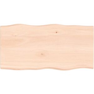 (brown, 100 x 50 x 2 cm) vidaXL Table Top Wooden Desk Top for Table Treated Soli (brown, 100 x 50 x 2 cm) vidaXL Table Top Wooden Desk Top for Table Treated Soli