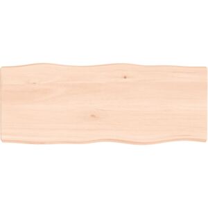 (brown, 100 x 40 x 6 cm) vidaXL Table Top Wooden Desk Top for Table Treated Soli (brown, 100 x 40 x 6 cm) vidaXL Table Top Wooden Desk Top for Table Treated Soli