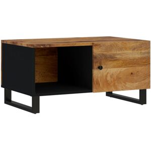 vidaXL Honey Brown Solid Wood Mango Coffee Table - Coffee Table vidaXL Honey Brown Solid Wood Mango Coffee Table - Coffee Table