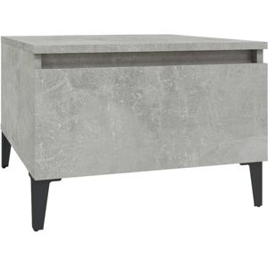 (concrete grey, 1 pcs) vidaXL 1/2x Side Table Engineered Wood End Centre Side Ta (concrete grey, 1 pcs) vidaXL 1/2x Side Table Engineered Wood End Centre Side Ta