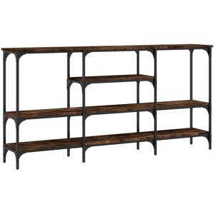 (smoked oak) vidaXL Console Table Living Room End Table Tea Accent Table Enginee (smoked oak) vidaXL Console Table Living Room End Table Tea Accent Table Enginee