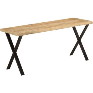 vidaXL Bench with Live Edge Dining Bench Hall Bench Seat Solid Wood Acacia vidaXL Bench with Live Edge Dining Bench Hall Bench Seat Solid Wood Acacia