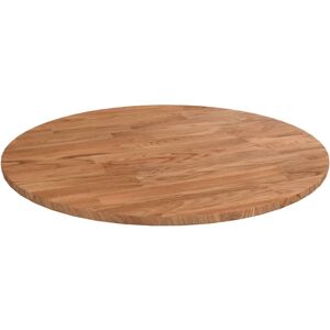 (light brown, 40 x 1.5 cm) vidaXL Solid Wood Oak Round Table Top Untreated Table (light brown, 40 x 1.5 cm) vidaXL Solid Wood Oak Round Table Top Untreated Table