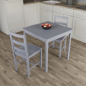 Vida Designs Grey 2 Seater Dining Set - Dining Set Vida Designs Grey 2 Seater Dining Set - Dining Set