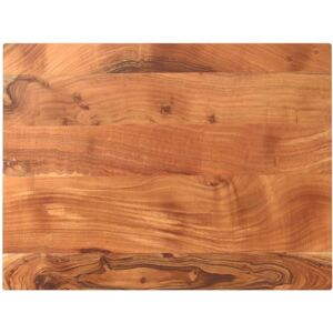 VidaXL Solid Acacia Wood Rectangular Tabletop - Rustic Style VidaXL Solid Acacia Wood Rectangular Tabletop - Rustic Style