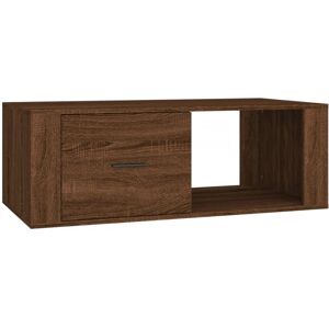 (brown oak) vidaXL Coffee Table Engineered Wood Side Accent End Tea Table Multi (brown oak) vidaXL Coffee Table Engineered Wood Side Accent End Tea Table Multi