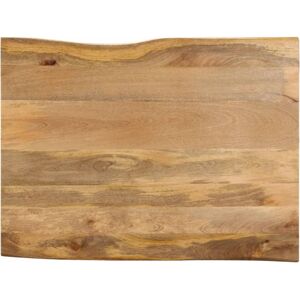 vidaXL Solid Mango Live Edge Table Top - Dining Table Surface vidaXL Solid Mango Live Edge Table Top - Dining Table Surface