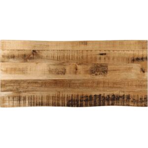 vidaXL Table Top Live Edge Replacement Dining Table Top Solid Wood Rough Mango vidaXL Table Top Live Edge Replacement Dining Table Top Solid Wood Rough Mango