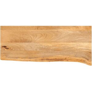 vidaXL Table Top Live Edge 90x20x3.8 cm Solid Wood Mango - Table Top vidaXL Table Top Live Edge 90x20x3.8 cm Solid Wood Mango - Table Top
