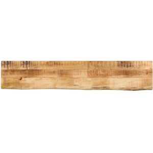 vidaXL Table Top 140x20x2.5 cm Live Edge Solid Wood - Table Top vidaXL Table Top 140x20x2.5 cm Live Edge Solid Wood - Table Top