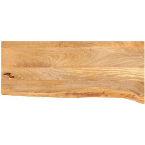 vidaXL Table Top Live Edge Replacement Board Dining Table Top Solid Wood Mango vidaXL Table Top Live Edge Replacement Board Dining Table Top Solid Wood Mango