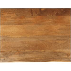 vidaXL Mango Wood Live Edge Dining Table Top - 90x80cm vidaXL Mango Wood Live Edge Dining Table Top - 90x80cm