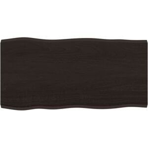 (dark grey, 80 x 40 x 2 cm) vidaXL Table Top Wooden Desk Top for Table Treated S (dark grey, 80 x 40 x 2 cm) vidaXL Table Top Wooden Desk Top for Table Treated S