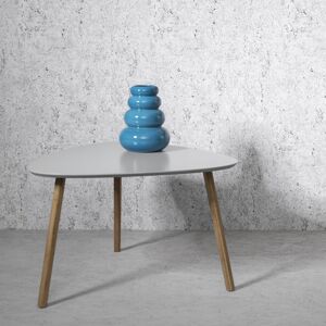 Noa and Nani Malme Extra Large Side Table - Chalk Grey & Natural Pine, Nordic curved legs, ea Noa and Nani Malme Extra Large Side Table - Chalk Grey & Natural Pine, Nordic curved legs, ea