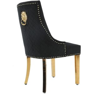 HYGRAD (Black, 1) Velvet Upholstered Seat Luxury Dining Accent Chair Metal Legs Gold Ho HYGRAD (Black, 1) Velvet Upholstered Seat Luxury Dining Accent Chair Metal Legs Gold Ho