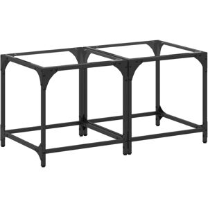 vidaXL Coffee Tables with Transparent Glass Top - Coffee Table vidaXL Coffee Tables with Transparent Glass Top - Coffee Table